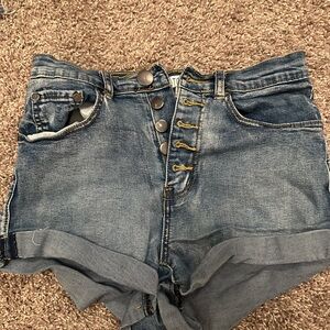 Stylish Blue Denim Shorts
